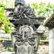 Photo showing Tombstone of Théophile Gautier with sculpture of Cyprian Godebski in Montmartre cemetery, Paris