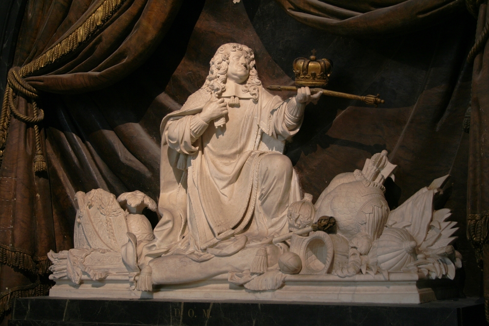 Fotografia przedstawiająca Monument to the heart of King John II Casimir Vasa in Paris