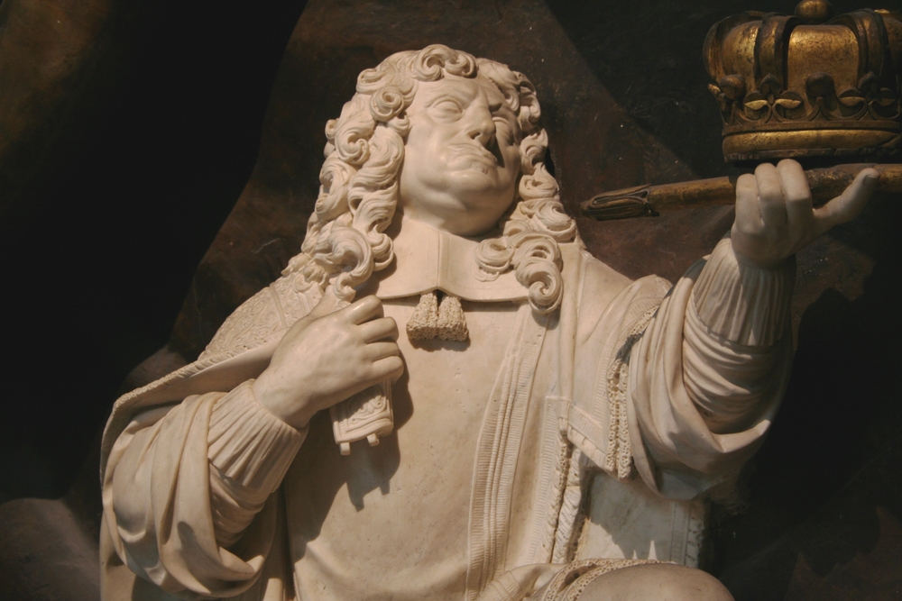 Fotografia przedstawiająca Monument to the heart of King John II Casimir Vasa in Paris