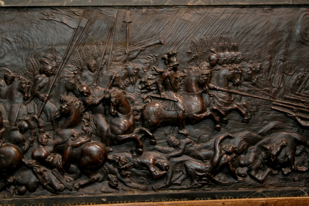 Fotografia przedstawiająca Monument to the heart of King John II Casimir Vasa in Paris