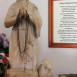 Fotografia przedstawiająca Posąg błogosławionej Germany Cousin w kościele Sainte Marie-Madeleine w Pibrac