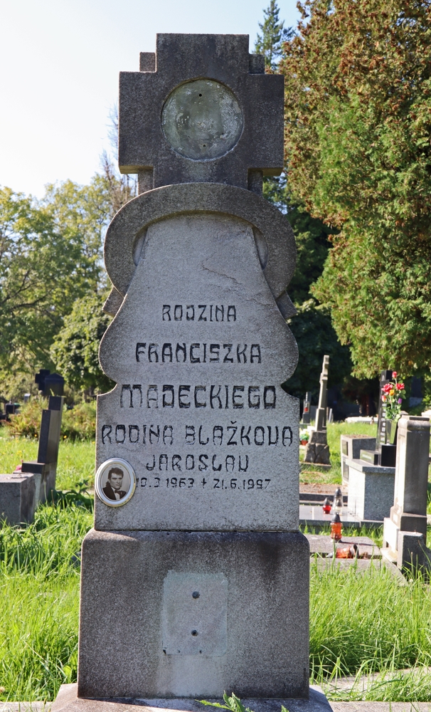 Fotografia przedstawiająca Tombstone of František Madecký and Jaroslav Blažkov