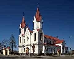 Fotografia przedstawiająca Kościół pw. Wszystkich Świętych w Święcianach