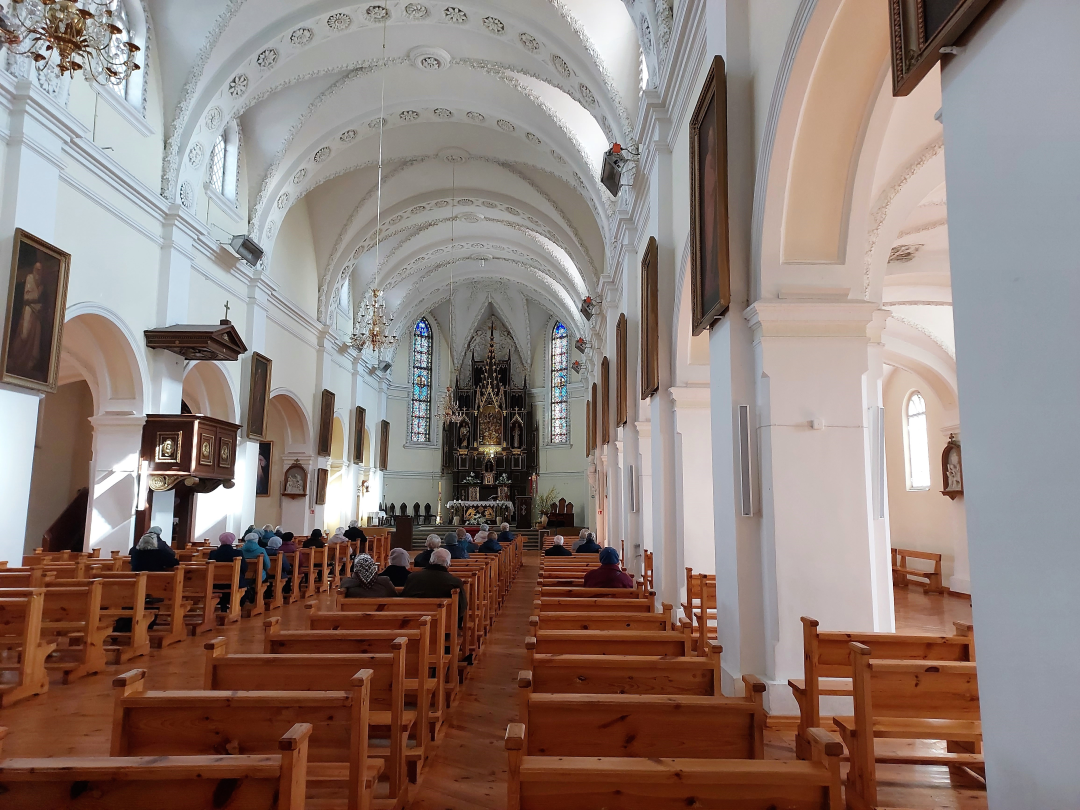 Fotografia przedstawiająca All Saints\' Church in Švenčionys