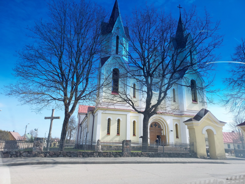 Fotografia przedstawiająca Kościół pw. Wszystkich Świętych w Święcianach