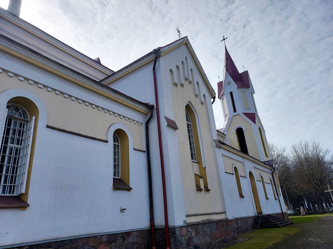 Fotografia przedstawiająca All Saints\' Church in Švenčionys