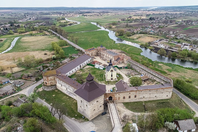 Fotografia przedstawiająca Zamek w Międzybożu