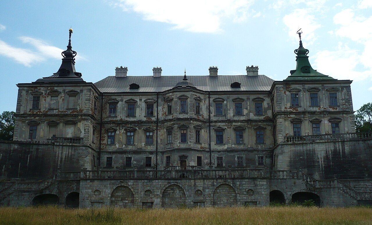 Fotografia przedstawiająca Zamek w Podhorcach