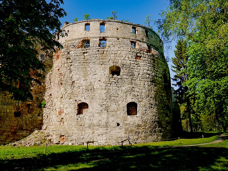 Fotografia przedstawiająca Brzeżany Castle