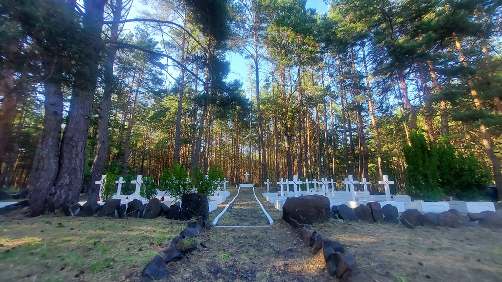 Fotografia przedstawiająca Cmentarz legionistów poległych w 1915 r.
