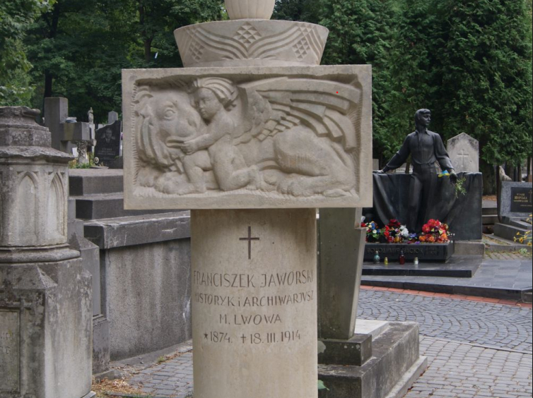 Fotografia przedstawiająca Cmentarz Łyczakowski we Lwowie