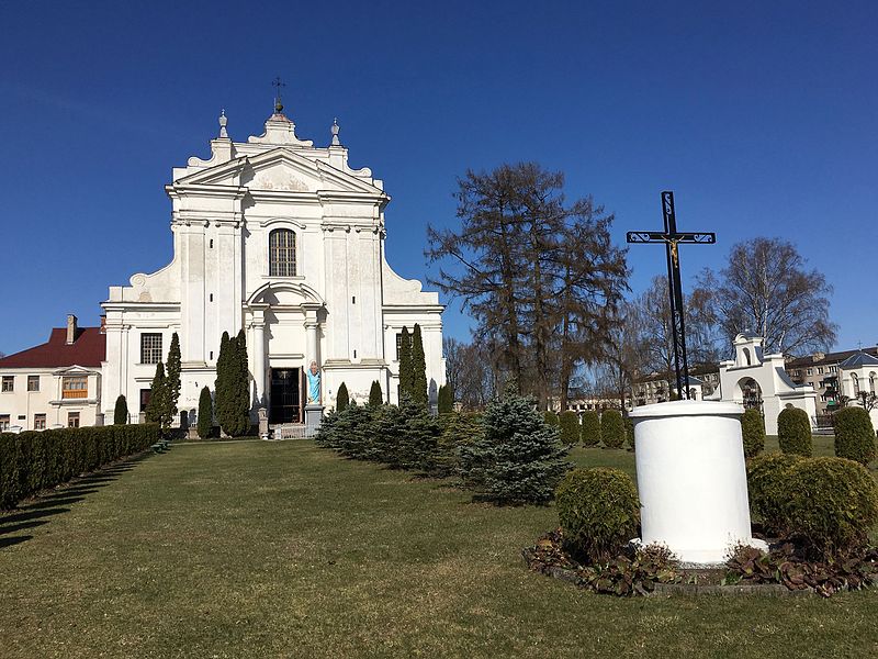 Fotografia przedstawiająca St. Louis Parish Church in Kraslaw