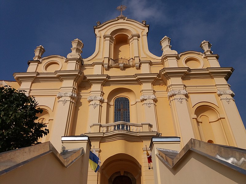 Fotografia przedstawiająca Sanktuarium Nawiedzenia NMP w Bołszowcach