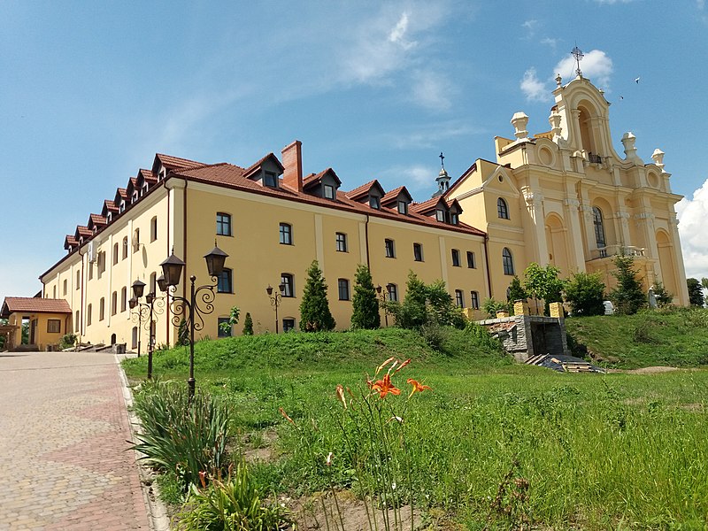 Fotografia przedstawiająca Sanktuarium Nawiedzenia NMP w Bołszowcach