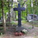 Photo montrant Marian Zdziechowski\'s tombstone in the military cemetery in Antokol in Vilnius