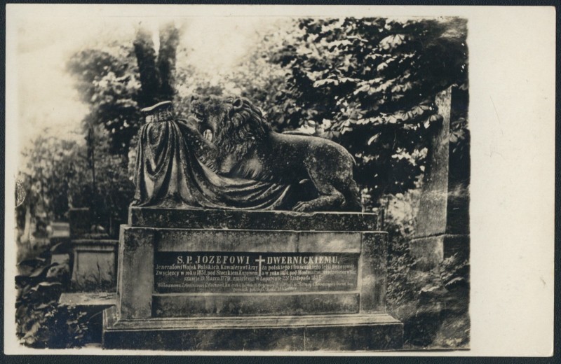 Fotografia przedstawiająca Tombstone monuments to heroes of the November Uprising in Lviv and Lopatyn