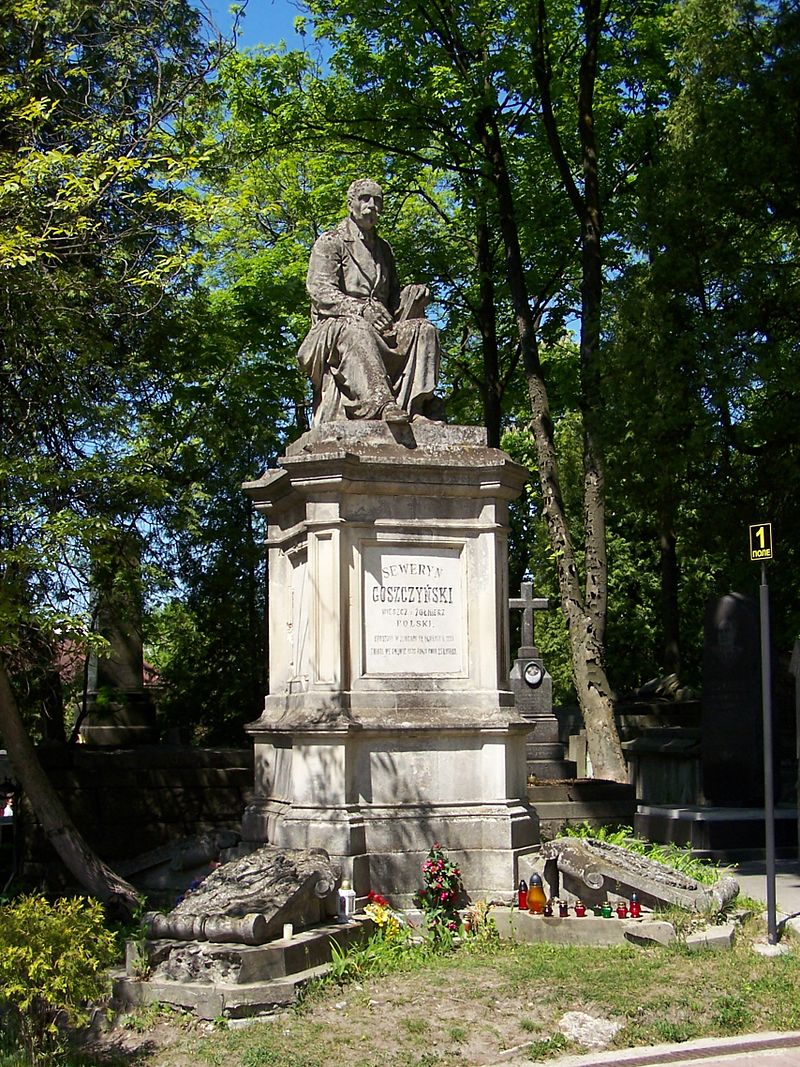 Fotografia przedstawiająca Tombstone monuments to heroes of the November Uprising in Lviv and Lopatyn