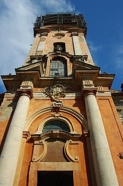 Fotografia przedstawiająca St. Nicholas Roman Catholic Church in Kamyanets-Podilskyi