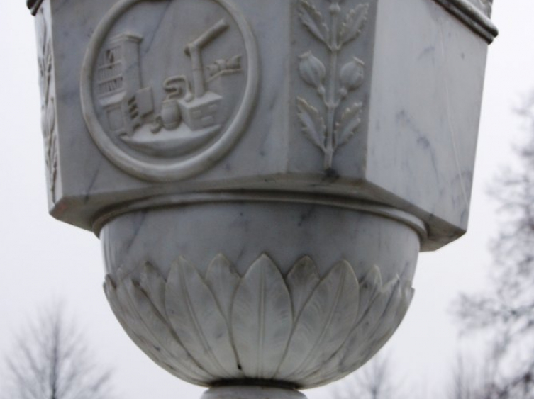 Fotografia przedstawiająca Tombstone of Jędrzej Śniadecki in Horodniki