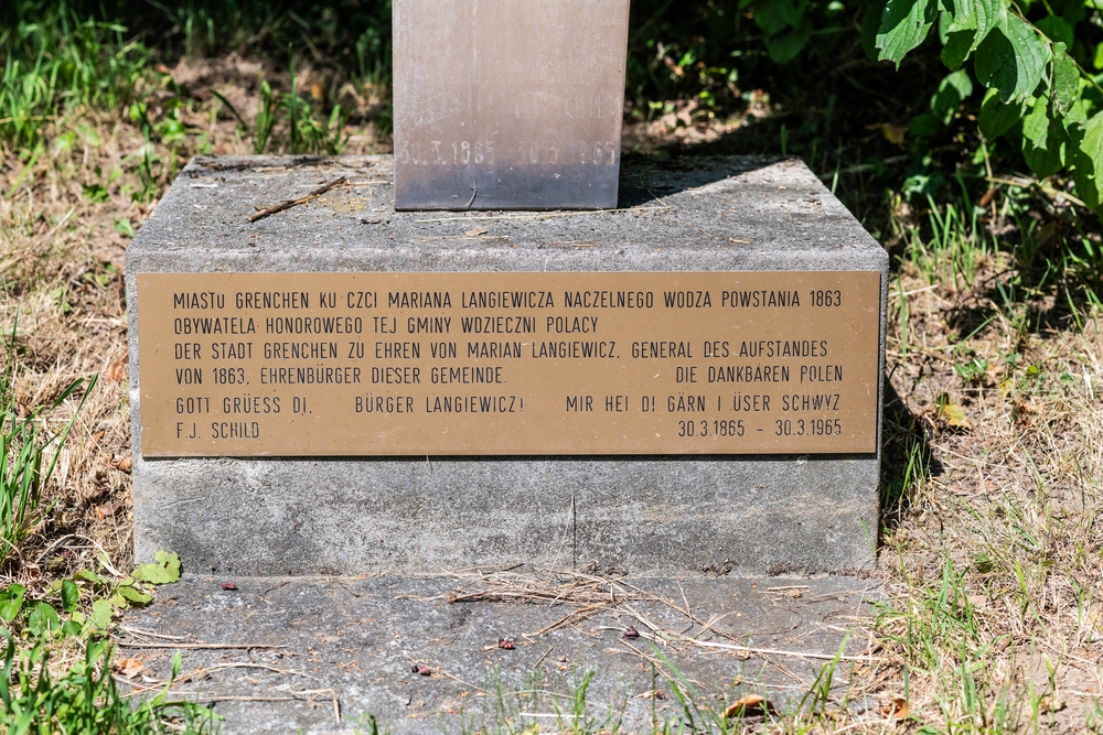 Photo montrant Monument to General Marian Langiewicz in Grenchen