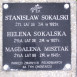 Photo montrant Tombstone of Magdalena Misztak and Helena and Stanisław Sokalski