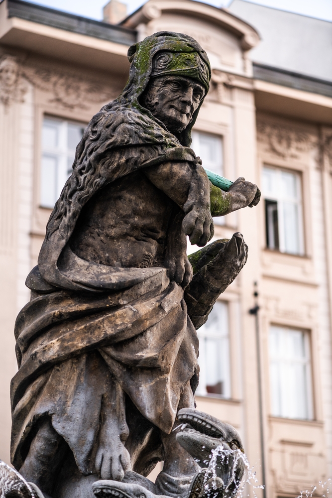 Photo montrant Fountains of Neptune and Hercules in Olomouc