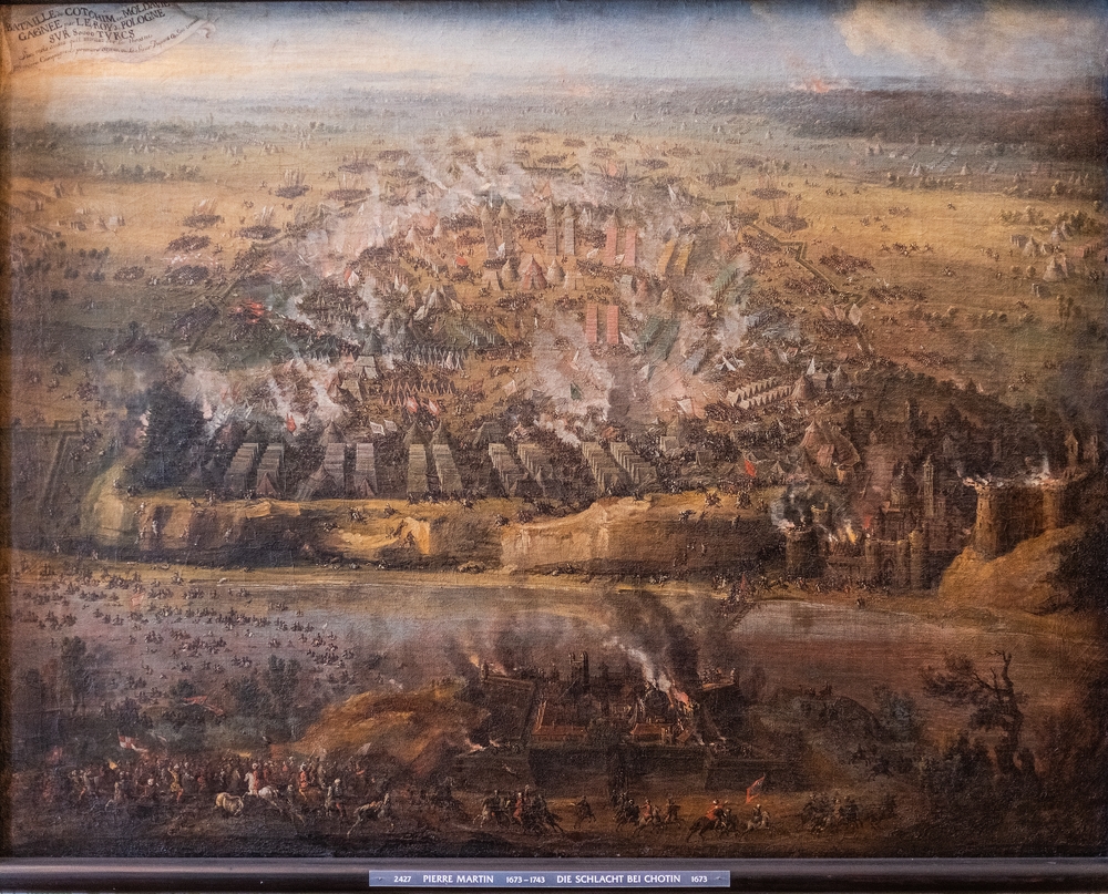 Photo montrant Images of Polish battles in the New Schleißheim Palace