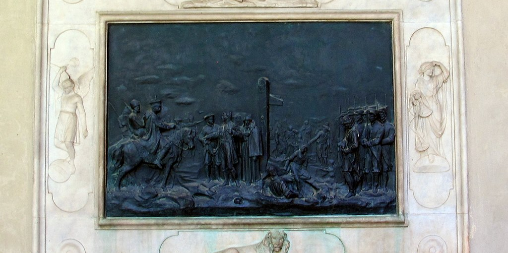 Fotografia przedstawiająca Epitaph of Stanislas Bechi in Florence