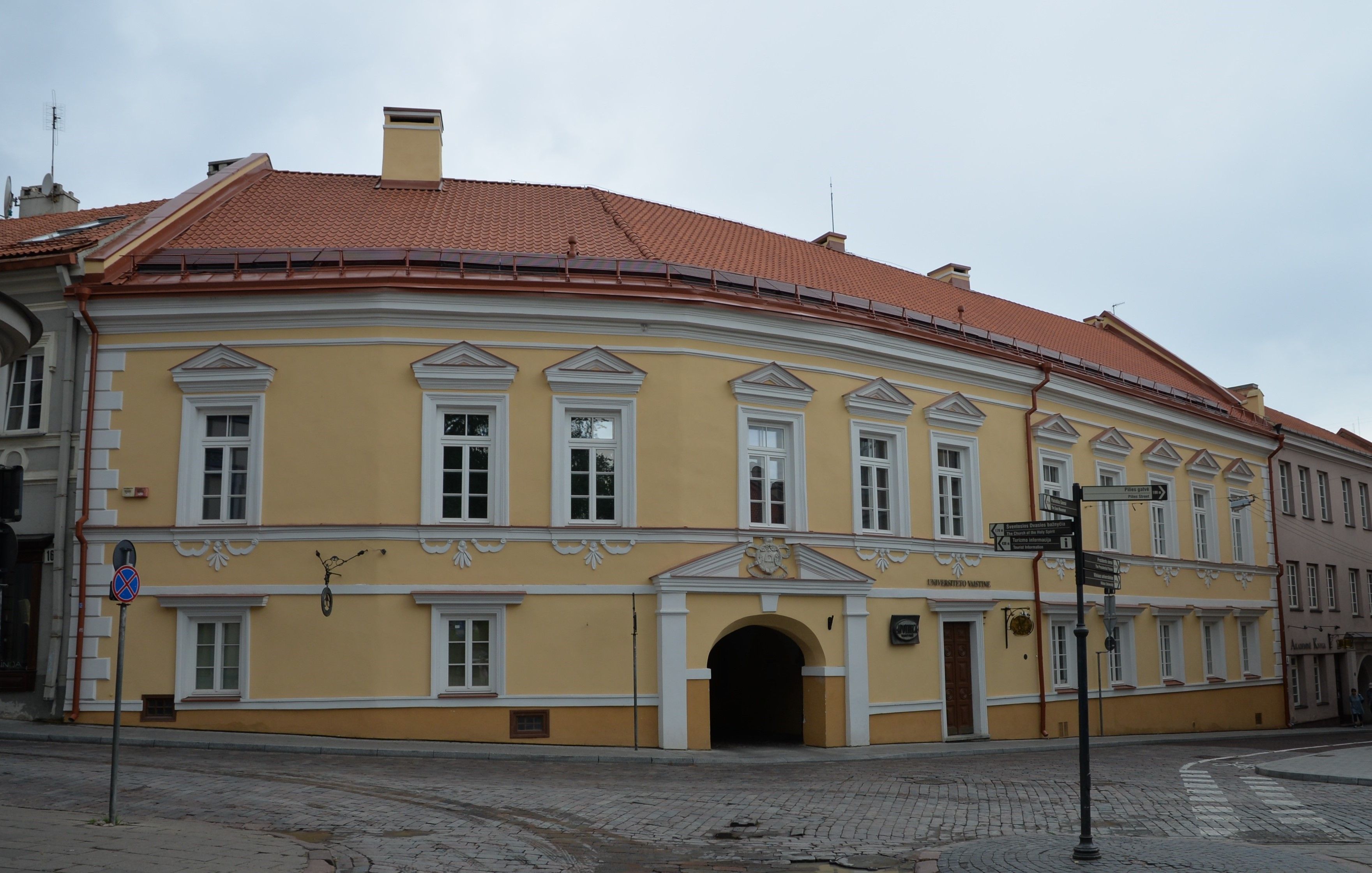 Fotografia przedstawiająca Vilnius palaces 17th-18th centuries.