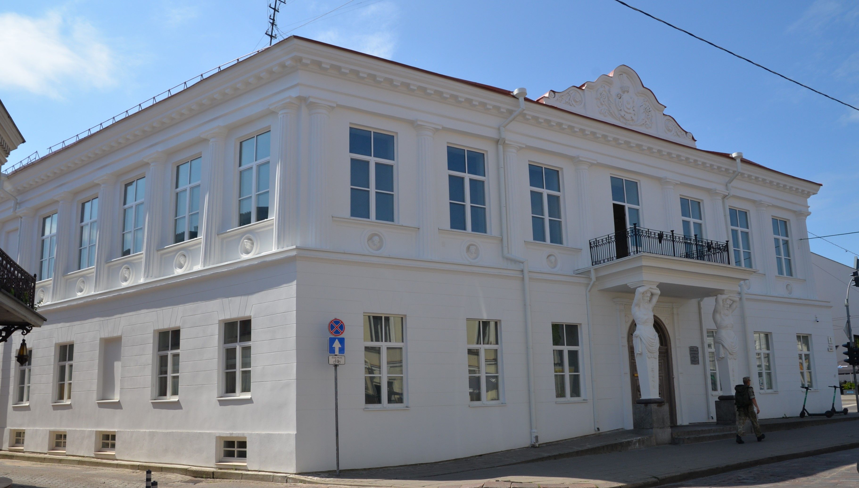 Fotografia przedstawiająca Tyszkiewicz Palace in Vilnius