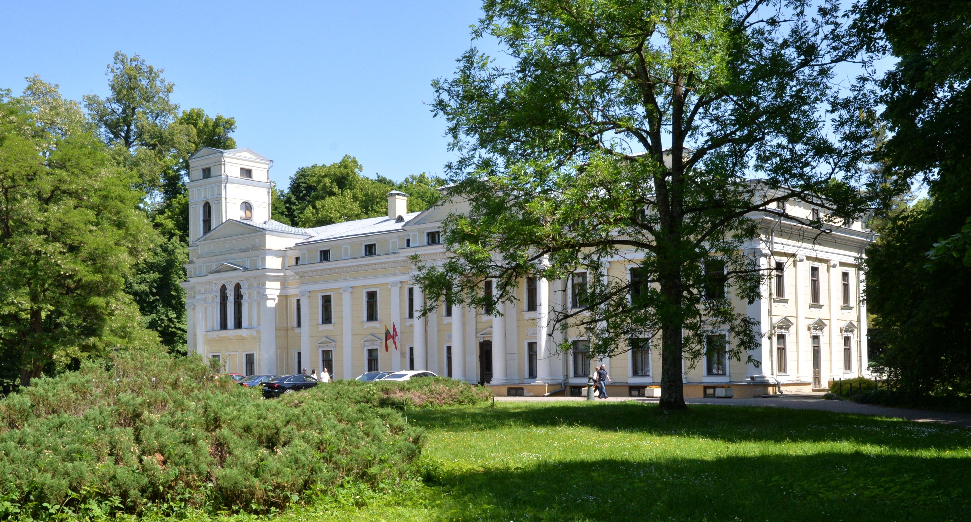 Fotografia przedstawiająca Pałac w Werkach