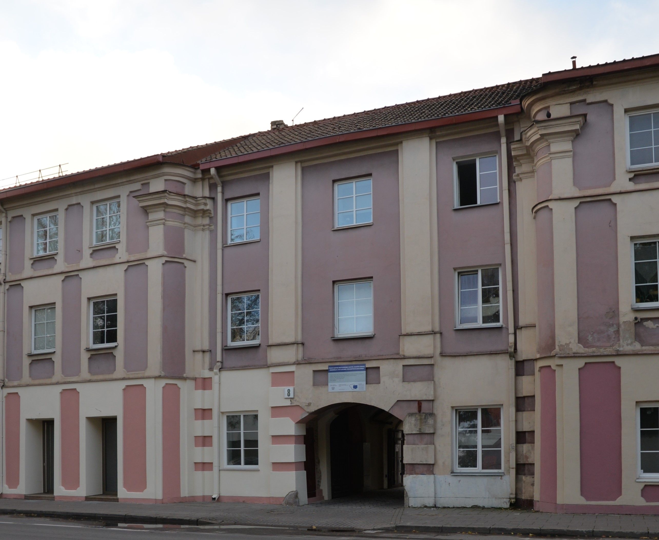 Fotografia przedstawiająca Oginskis Palace in Vilnius