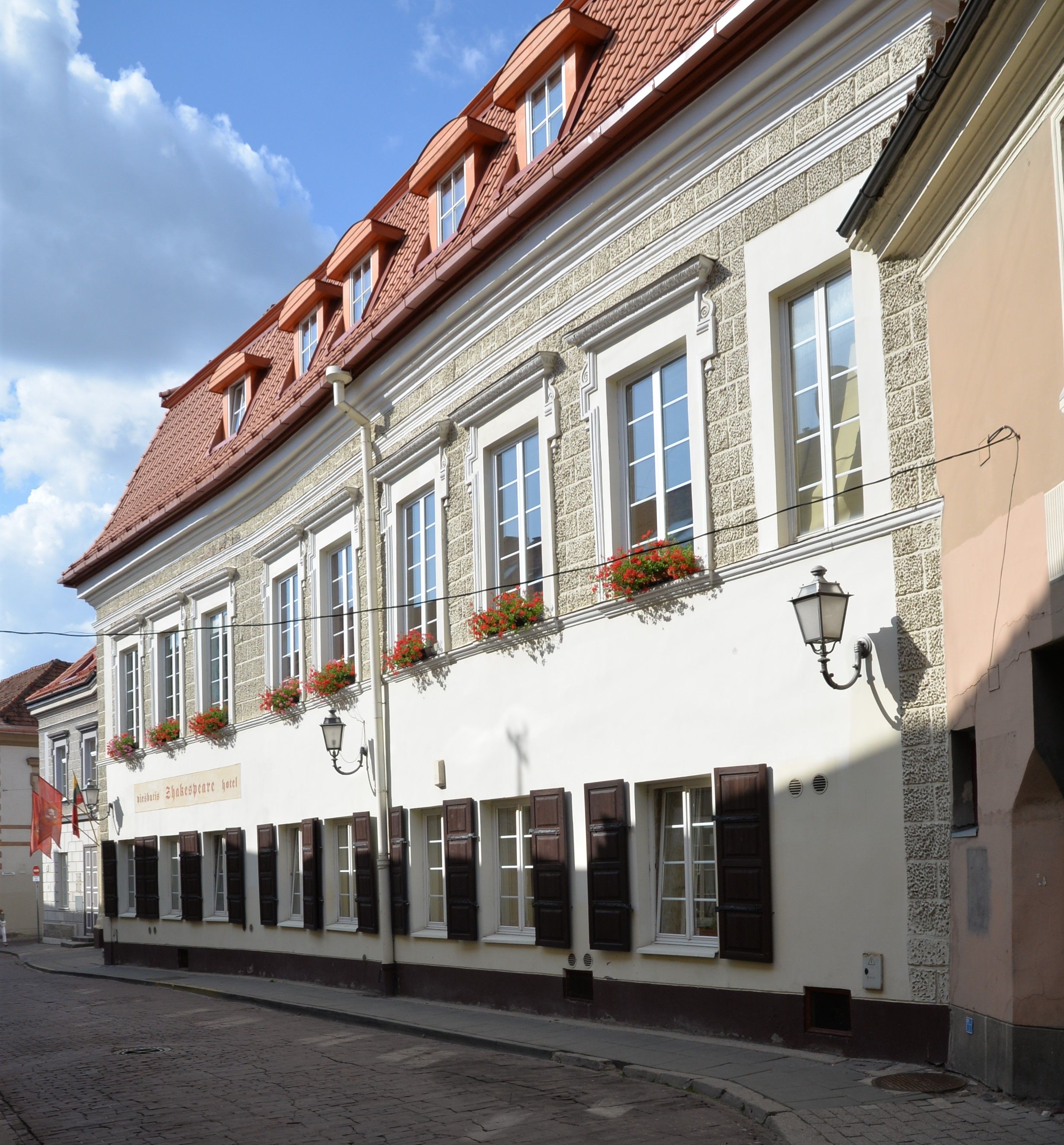 Fotografia przedstawiająca Pałac Zenowiczów (Łopacińskich) w Wilnie