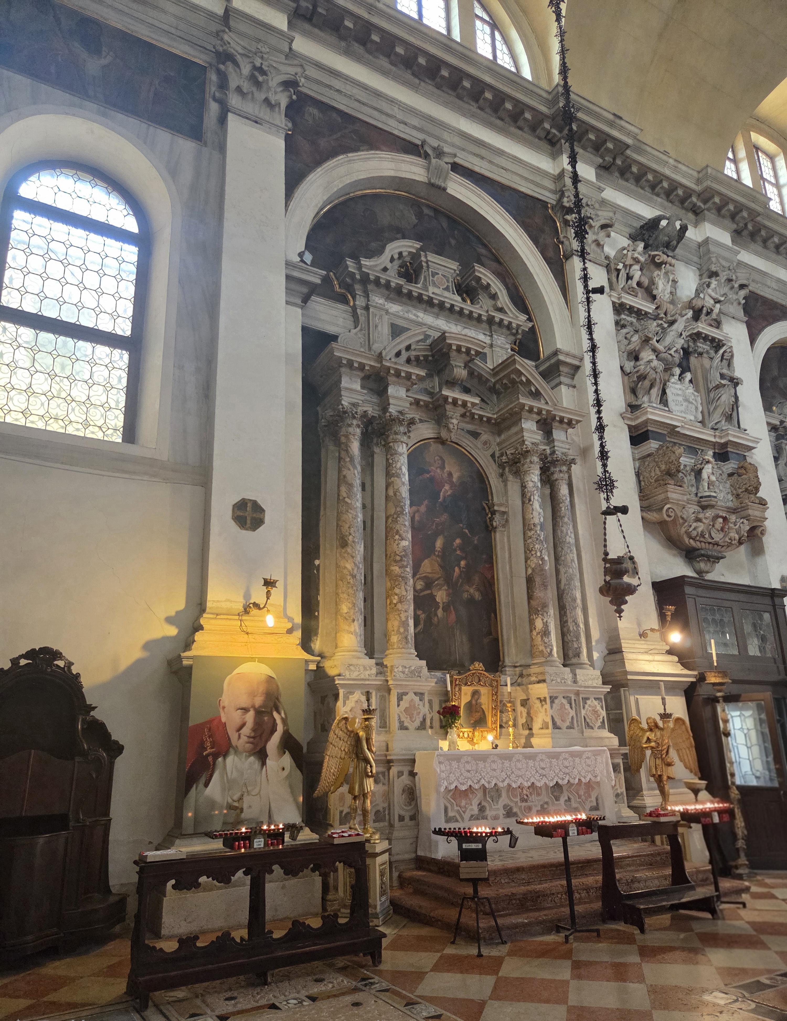 Photo montrant Jean-Paul II et le patrimoine culturel polonais
