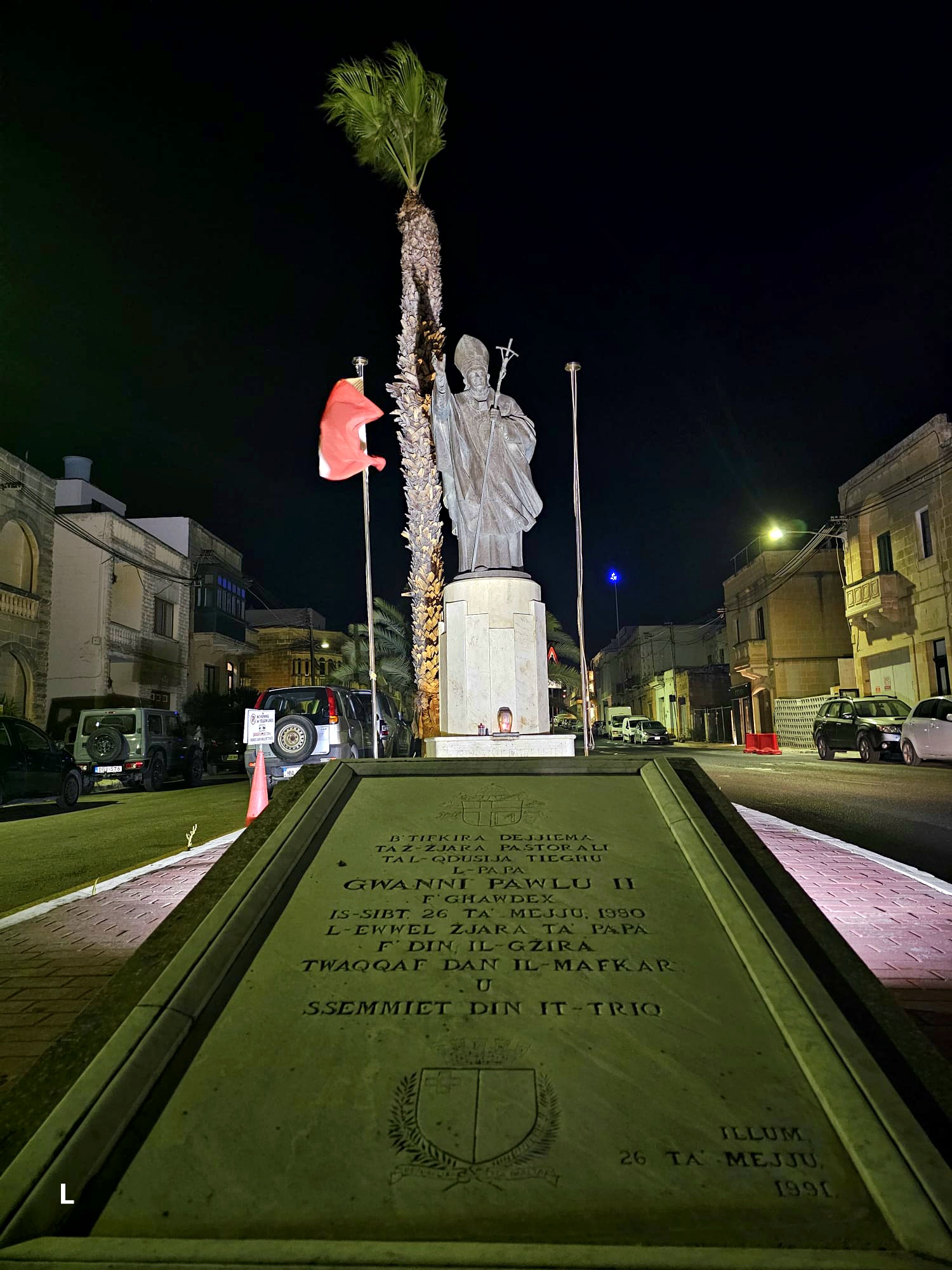 Photo showing John Paul II and the Polish cultural heritage