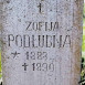 Fotografia przedstawiająca Tombstone of Zofia Podłubna