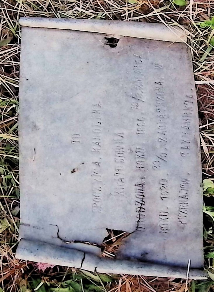 Fotografia przedstawiająca Tombstone of Karolina Kratusowa