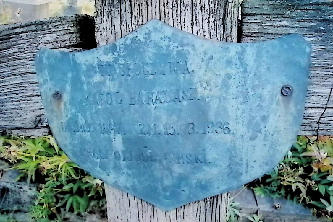 Fotografia przedstawiająca Tombstone of Karol Barabasz