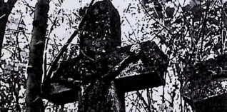 Nagrobek Marii Wierzbickiej z krzyżem na cokole. Krzyż ma guzki na końcach ramion i płaskorzeźbę Ukrzyżowanego Chrystusa. Cokół prosty z inskrypcją.