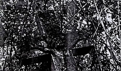 Nagrobek Stefanii Wierzbickiej z krzyżem na cokole. Krzyż ma guzki na końcach i płaskorzeźbę Ukrzyżowanego Chrystusa. Cokół prosty z profilowanym zwieńczeniem i inskrypcją.