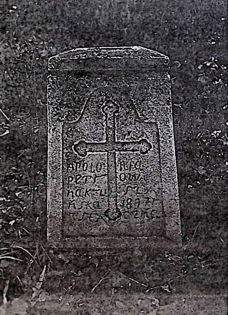 Fotografia przedstawiająca Gravestone of Apolonia Naktuszyńska