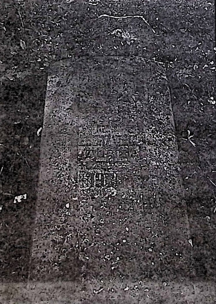 Fotografia przedstawiająca Tombstone of Anna Żóbrzycka