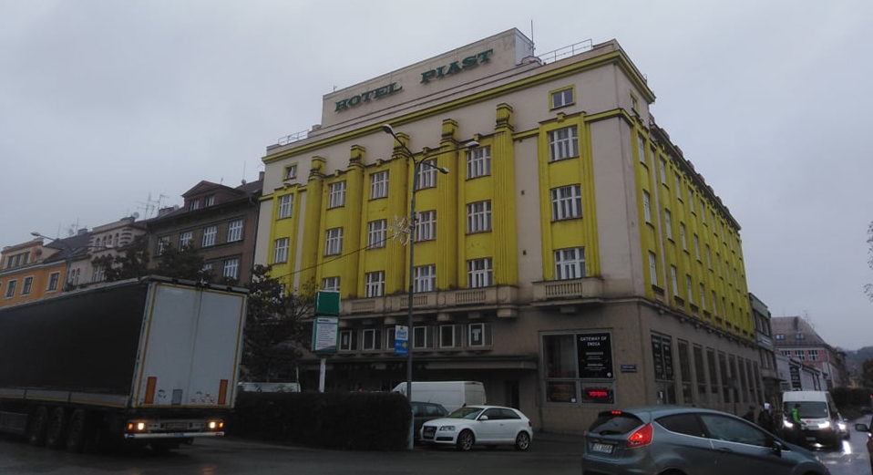 Fotografia przedstawiająca Hotel Piast in Český Těšín