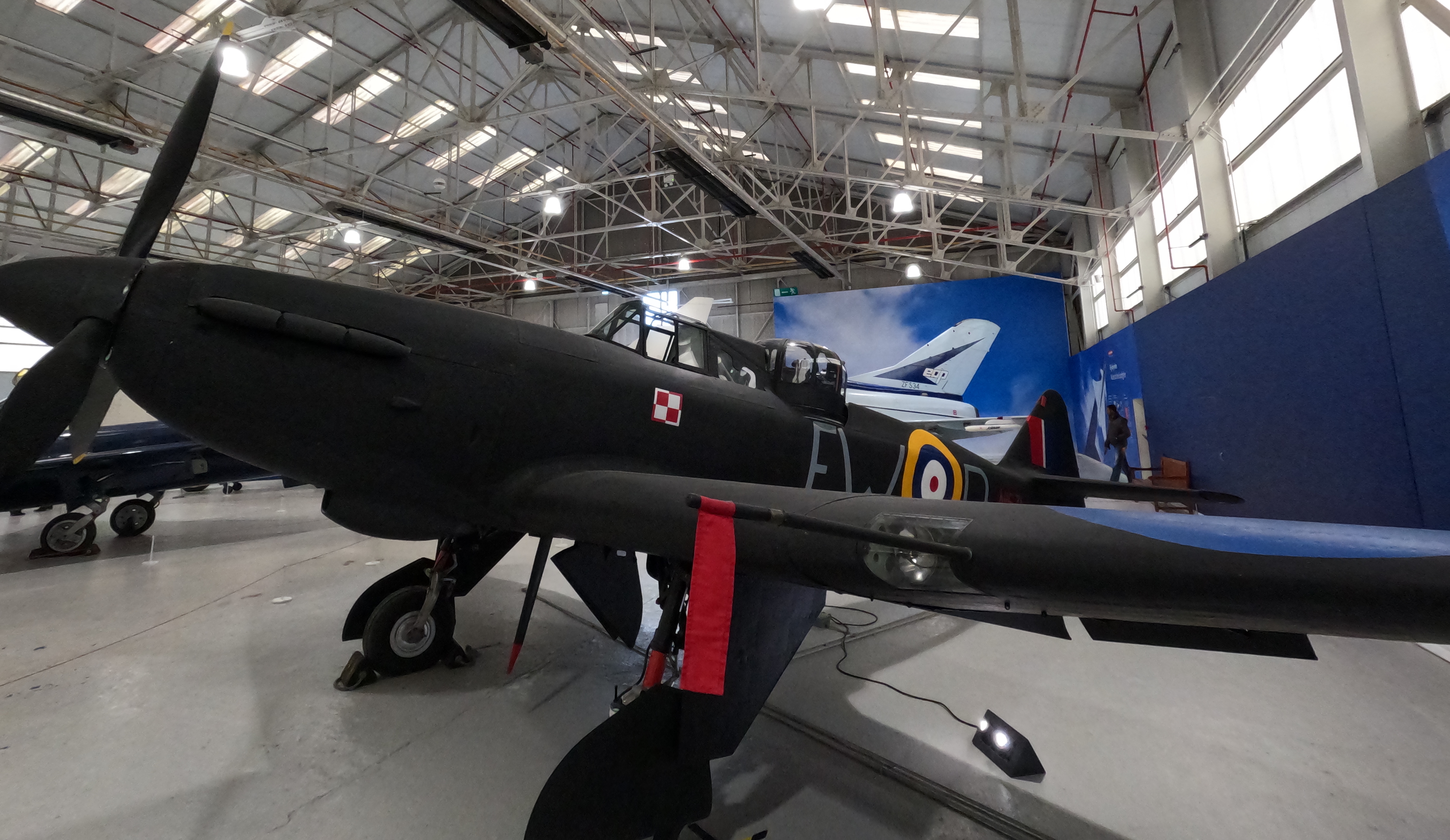 Photo showing 307 Squadron aircraft at RAF Museum Midlands, Cosford