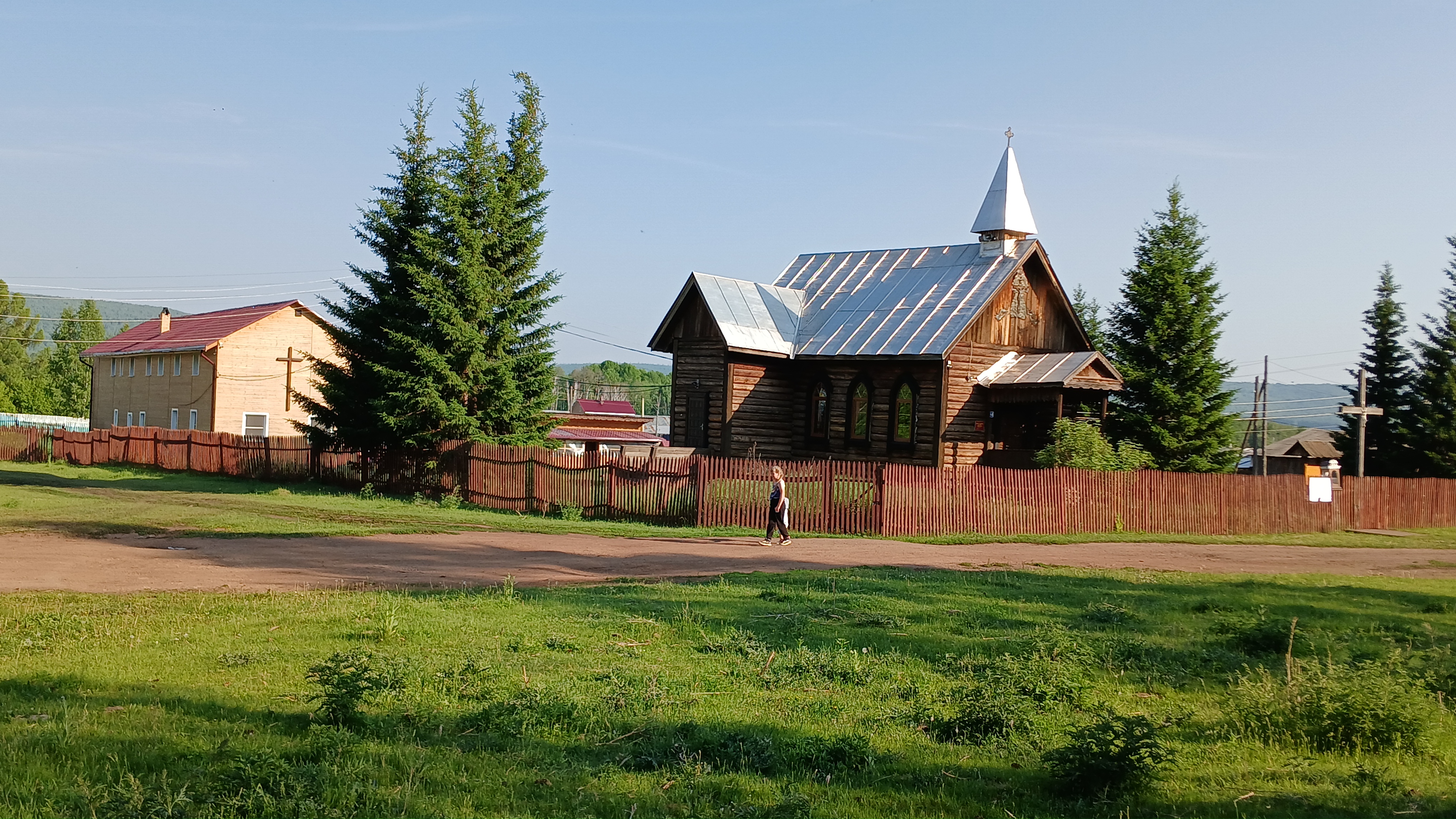 Fotografia przedstawiająca Polish heritage on Siberian soil in the village of Vershyna