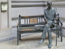 Photo showing Jan Karski bench in New York