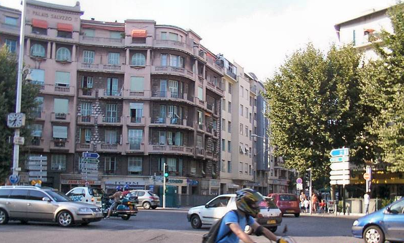 Fotografia przedstawiająca Lech Walesa Boulevard in Nice