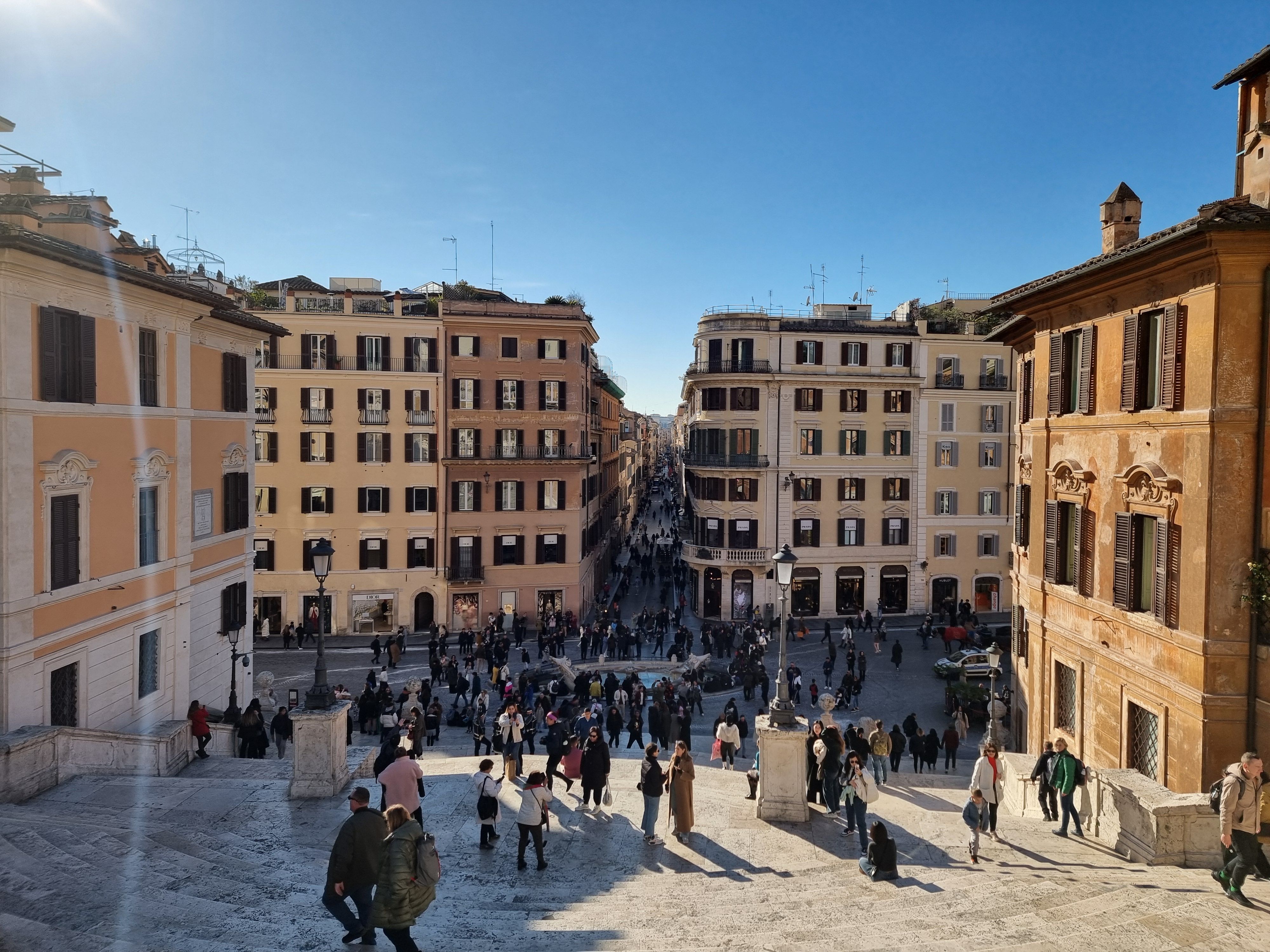 Fotografia przedstawiająca Polish embassy in Piazza Spagna in Rome