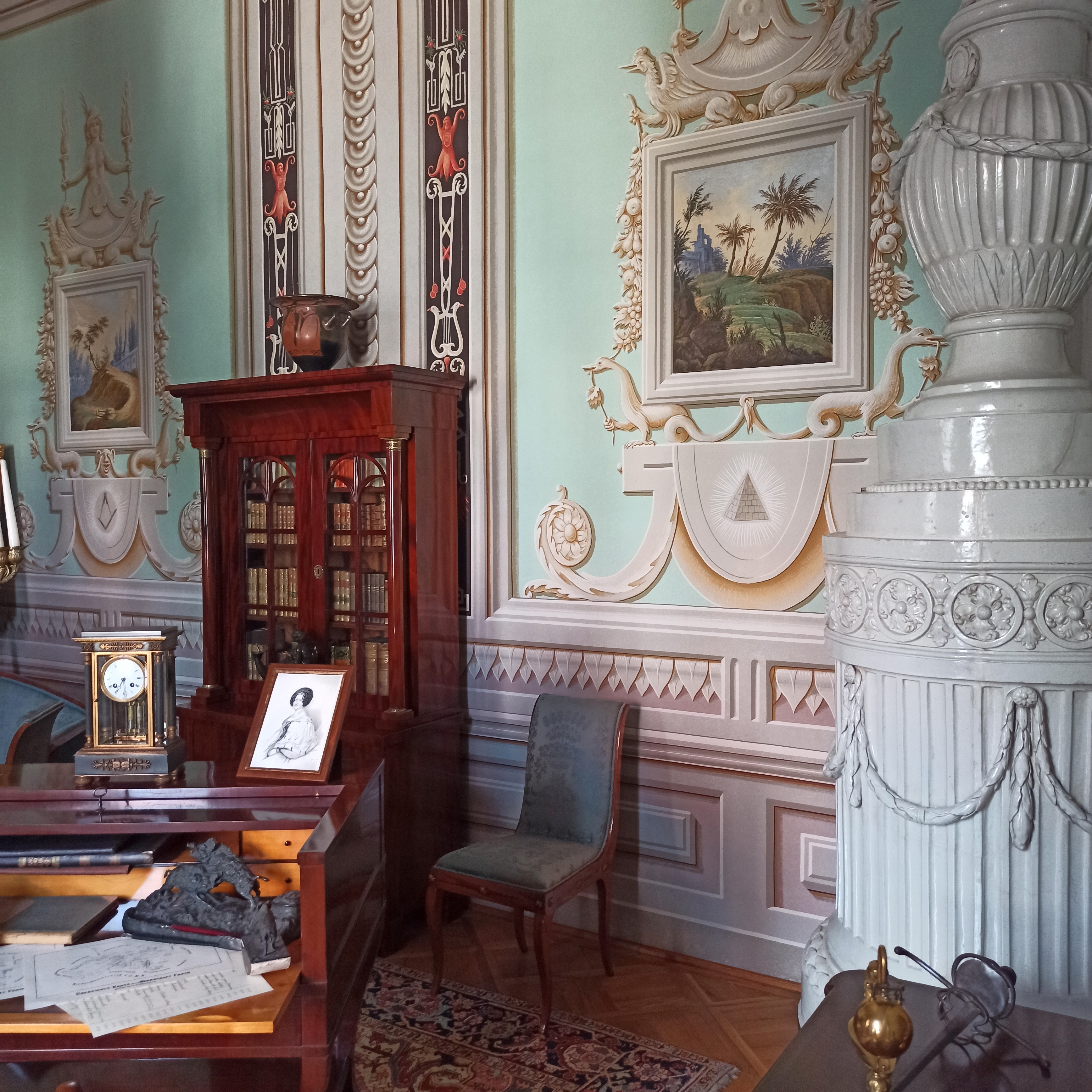 Fotografia przedstawiająca Flats of the Mniszek-Stadnický family in the chateau in Vranov nad Dyje