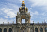 Photo showing Crown Gate of the Zwinger complex in Dresden